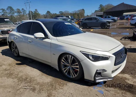 2018 Infiniti Q50 Luxe из США, поврежденный, VIN JN1EV7AP3JM355608